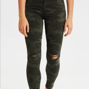 AE curvy super high waisted jegging